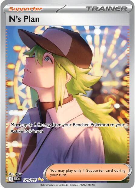 N's Plan - 170/086 - Special Illustration Rare (Inglés Foil NM)