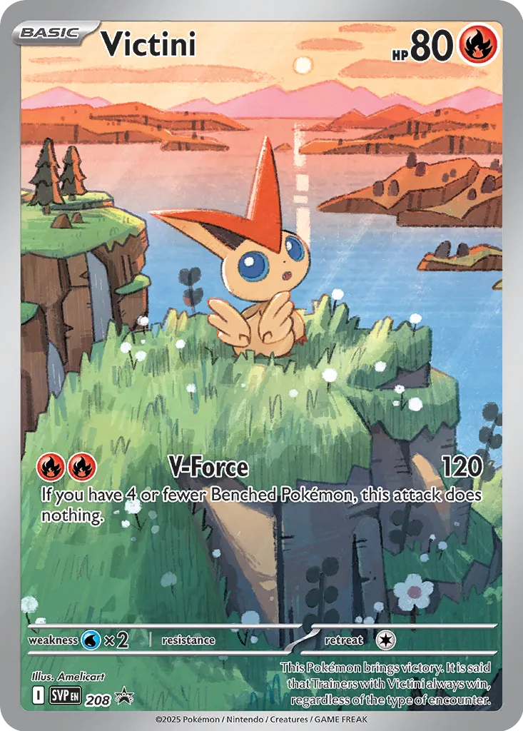 Victini - 208 - Promo (Inglés Foil NM)