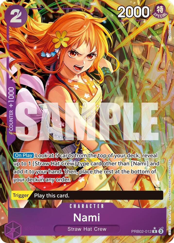 Nami (Alternate Art) - PRB02-012 - Alternate Art Foil (Inglés Foil NM)