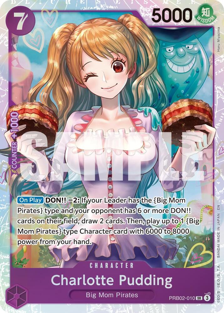 Charlotte Pudding - PRB02-010 - PRB02-010 - Super Rare Foil (Inglés Foil NM)