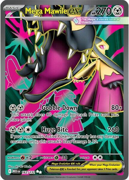 Mega Mawile ex - 162/132 - Ultra Rare (Inglés Foil NM)