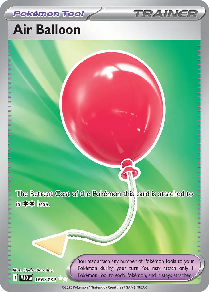 Air Balloon - 166/132 - Ultra Rare (Español Latino Foil NM)