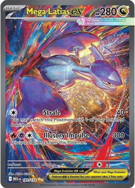 Mega Latias ex - 181/132 - Special Illustration Rare (Inglés Foil NM)