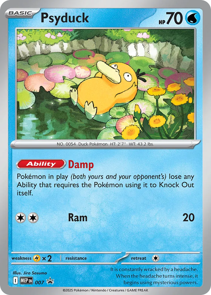 Psyduck - 007 - Promo (Inglés Foil LP)