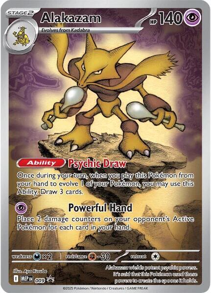 Alakazam - 009 - Promo (Inglés Foil NM)