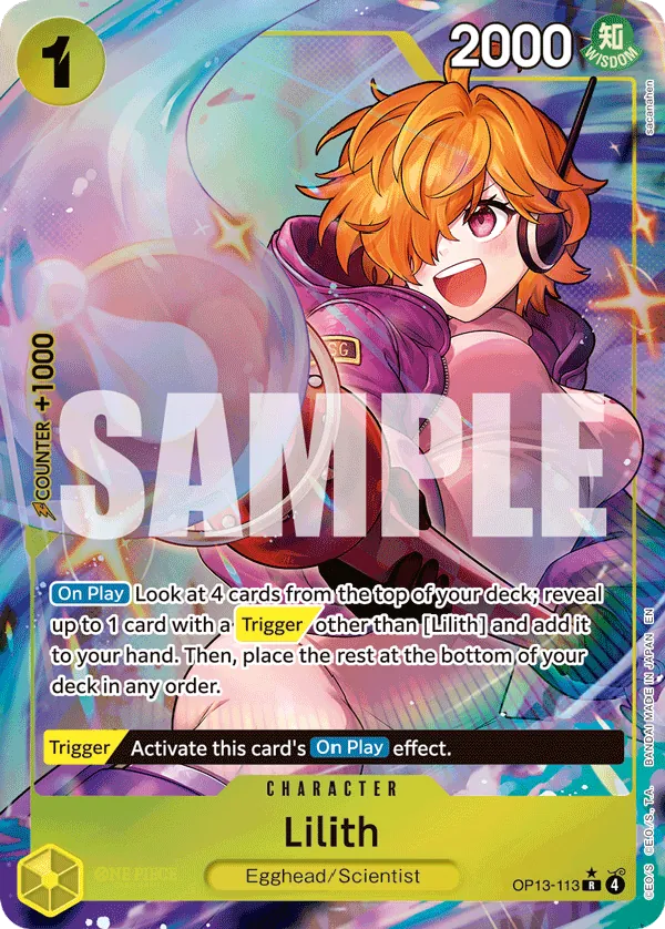 Lilith (Alternate Art) - OP13-113 - Alternate Art Foil (Inglés Foil NM)