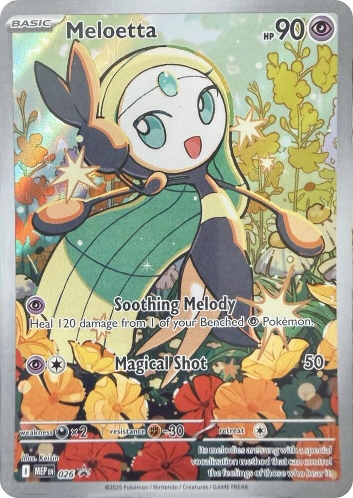 Meloetta - 026 - Promo (Inglés Foil NM)