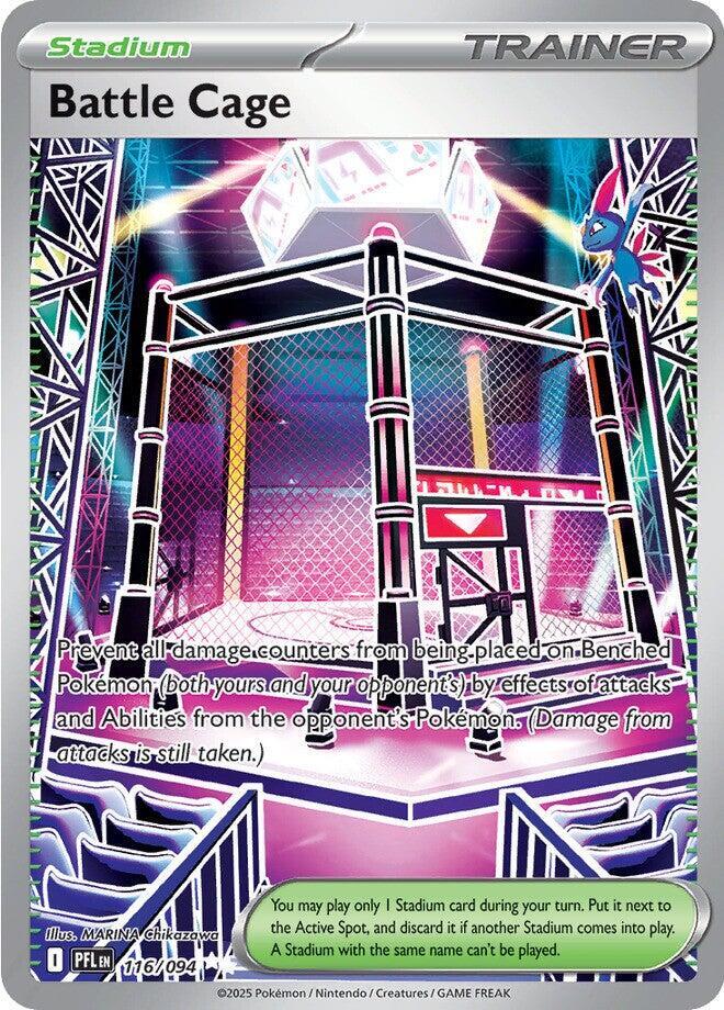 Battle Cage - 116/094 - Ultra Rare (Español Foil NM)