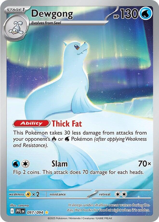 Dewgong - 097/094 - Illustration Rare (Español Foil NM)