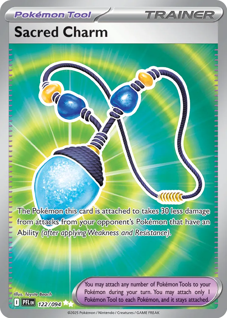 Sacred Charm - 122/094 - Ultra Rare (Inglés Foil NM)