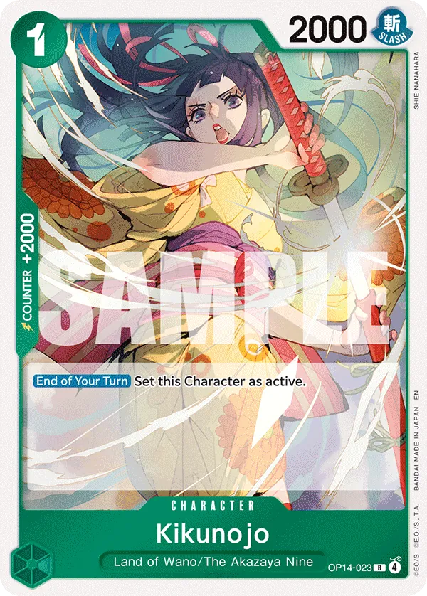 Kikunojo - OP14-023 - OP14-023 - Rare (Inglés Foil NM)