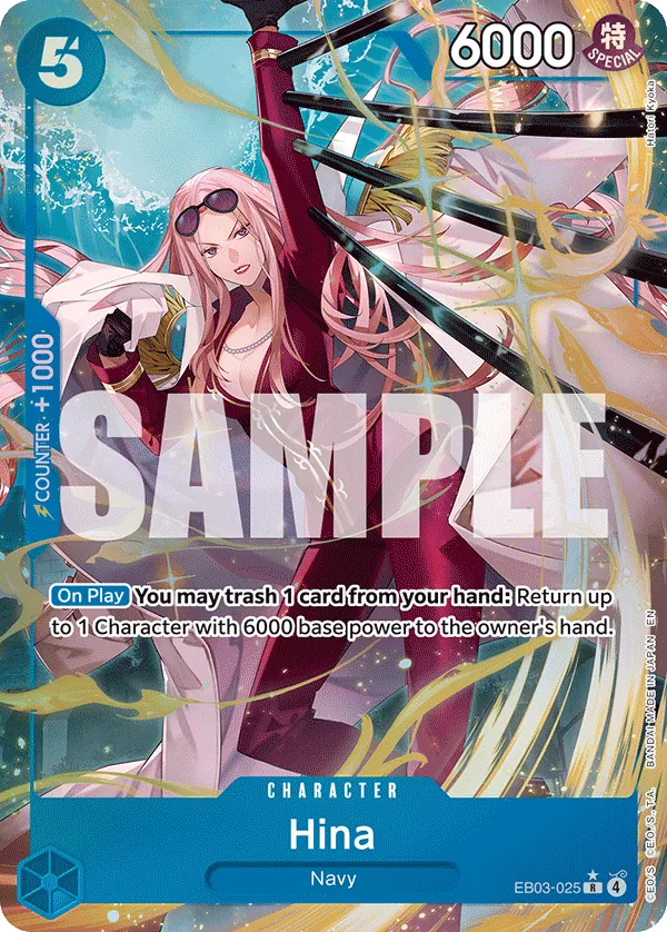 Hina (Alternate Art) - EB03-025 - Alternate Art Foil (Inglés Foil NM)