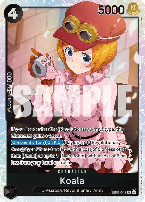 Koala - EB03-042 - Super Rare Foil (Inglés Foil NM)