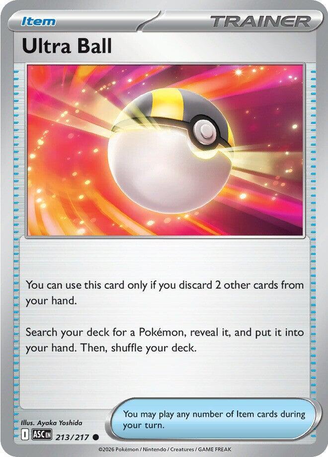 Ultra Ball - 213/217 - Common (Inglés NM)