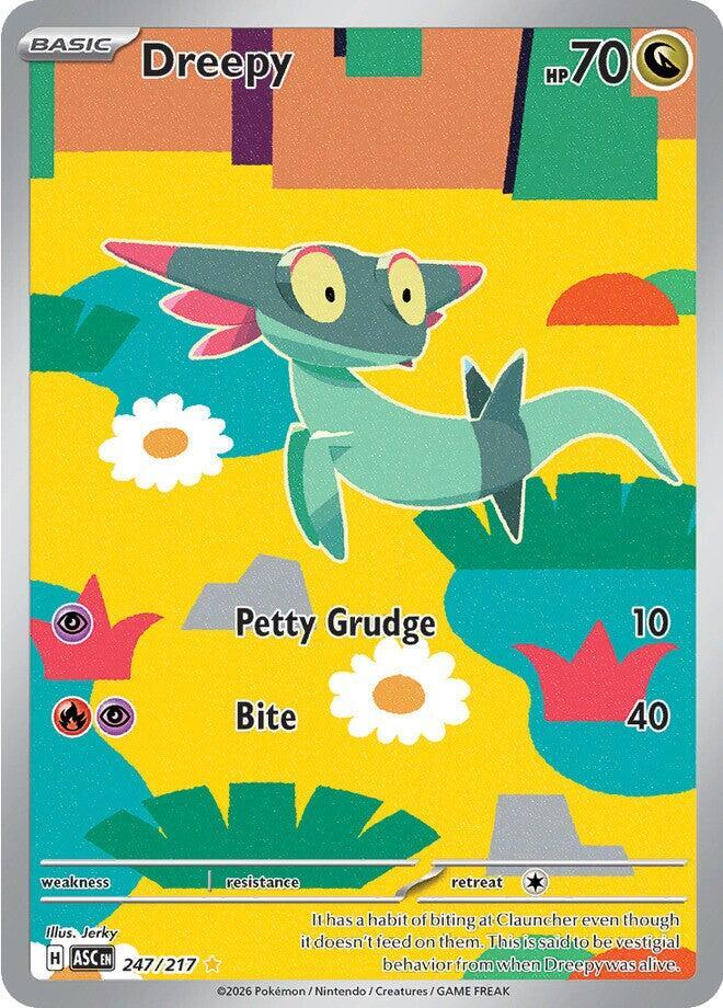 Dreepy - 247/217 - Illustration Rare (Inglés Foil NM)