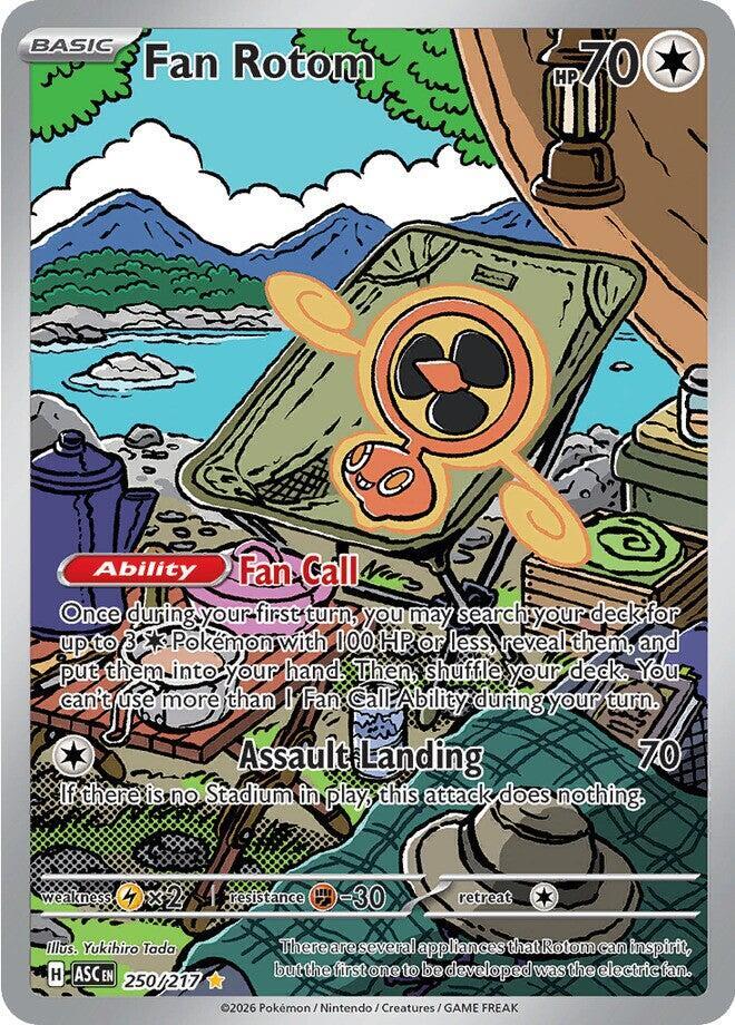 Fan Rotom - 250/217 - Illustration Rare (Inglés Foil NM)