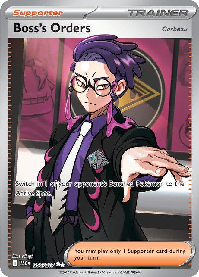 Boss's Orders - 256/217 - Ultra Rare (Inglés Foil NM)