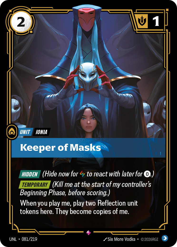 Keeper of Masks - 081/219