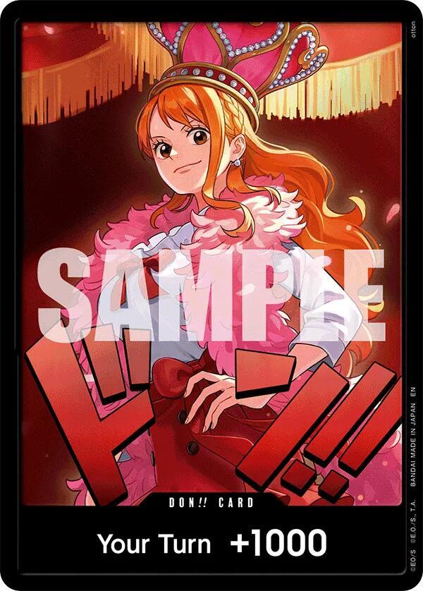 DON!! Card (Nami) - Extra Booster: One Piece Heroines Edition - DON!! Foil (Inglés Foil NM)