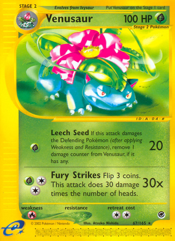 Venusaur - 067/165 - Rare (LP)