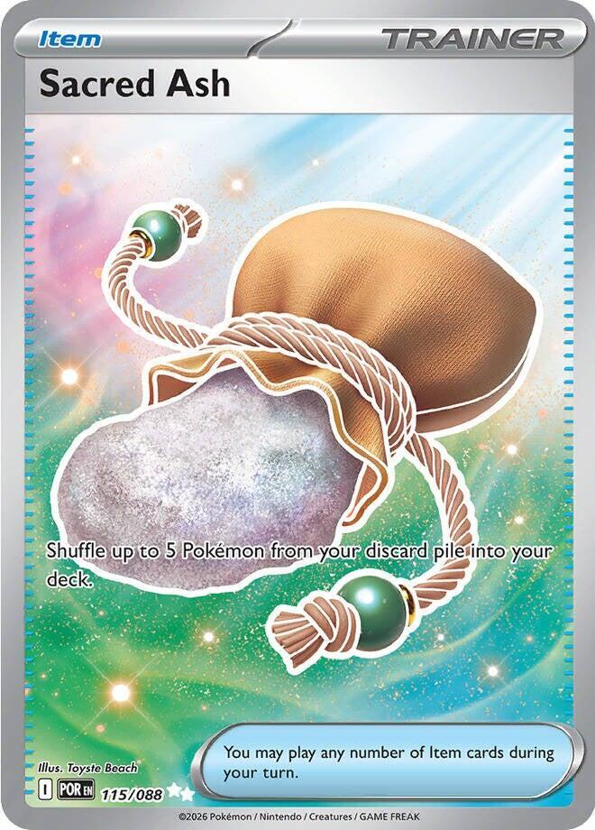 Sacred Ash - 115/088 - Ultra Rare (Inglés Foil NM)
