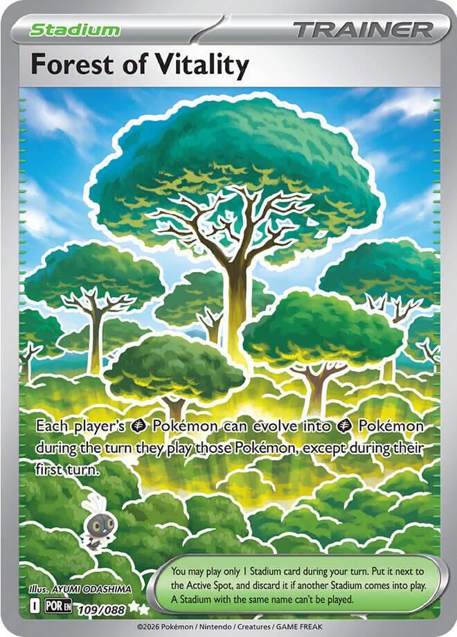 Forest of Vitality - 109/088 - Ultra Rare (Inglés Foil NM)
