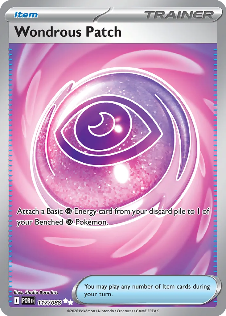 Wondrous Patch - 117/088 - Ultra Rare (Inglés Foil NM)