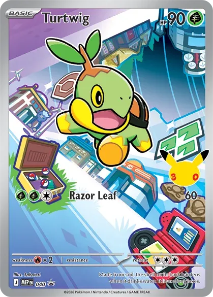 Turtwig - 040 - Promo (Español Latino Foil NM)