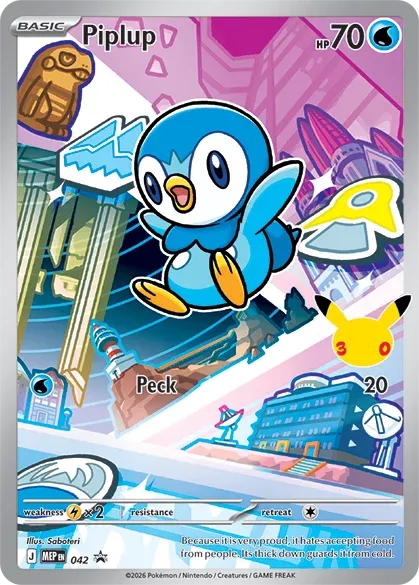 Piplup - 042 - Promo (Inglés Foil NM)