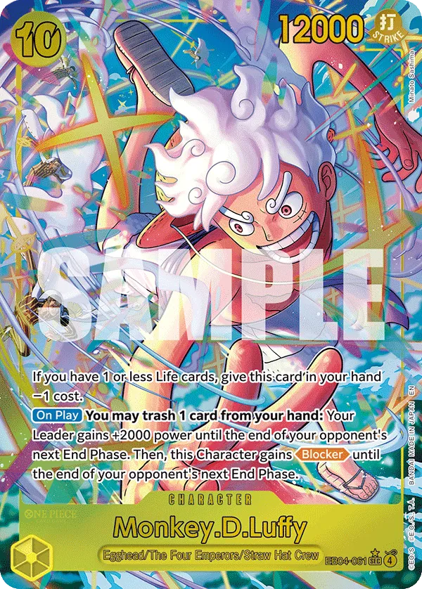 Monkey.D.Luffy (EB04-061) (Alternate Art) - EB04-061 - Alternate Art Foil (Inglés Foil NM)