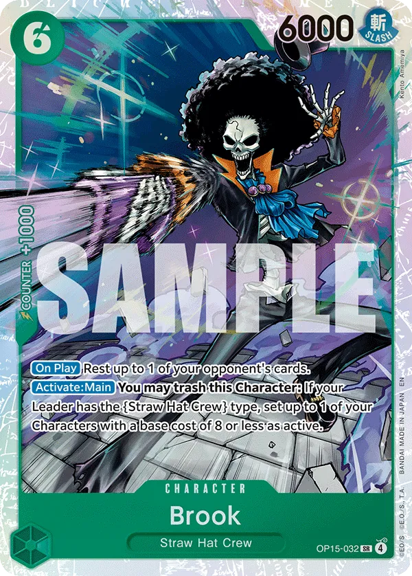 Brook (OP15-032) - OP15-032 - Super Rare Foil (Inglés Foil NM)