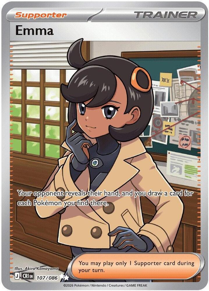 Emma - 107/086 - Ultra Rare (Inglés Foil NM)