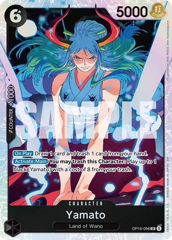 Yamato (098) - OP16-098 - Super Rare Foil (Inglés Foil NM)