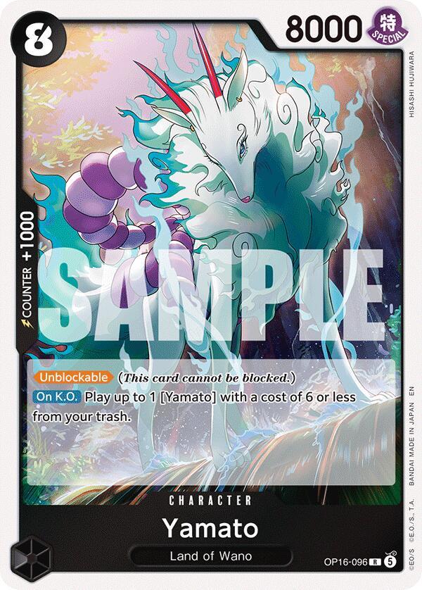 Yamato (096) - OP16-096 - Rare Foil (Inglés Foil NM)