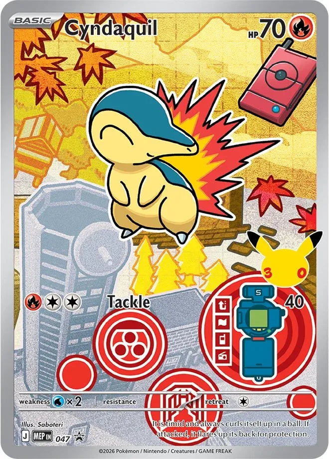 Cyndaquil - 047 - Promo (Inglés Foil NM)