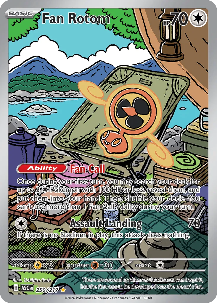 Fan Rotom - 250/217 - Illustration Rare