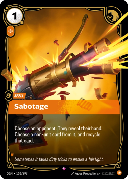SABOTAGE - OGN-156/298