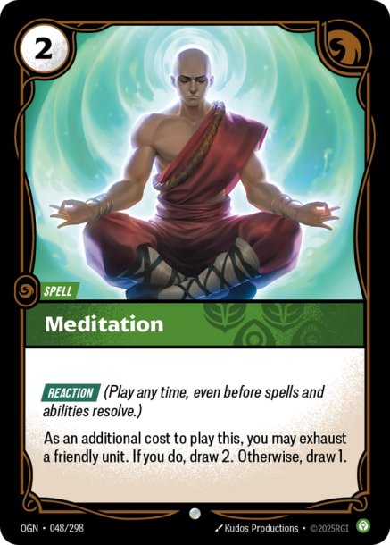MEDITATION - OGN-048/298 (Foil)