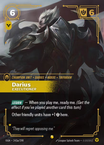 DARIUS, EXECUTIONER - OGN-243a/298
