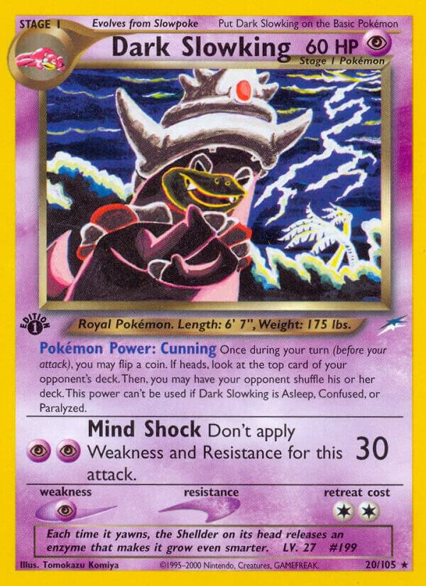 Dark Slowking - 20/105 - Unlimited Rare (Inglés Unlimited LP)