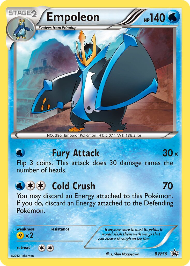 Empoleon - BW56 - Promo (Inglés Foil LP)