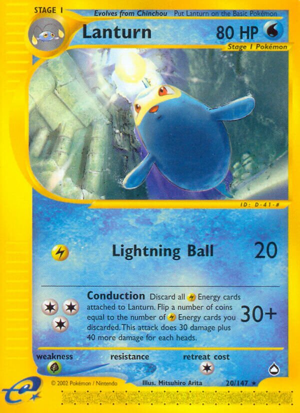 Lanturn - 20/147 - Rare (Inglés MP)