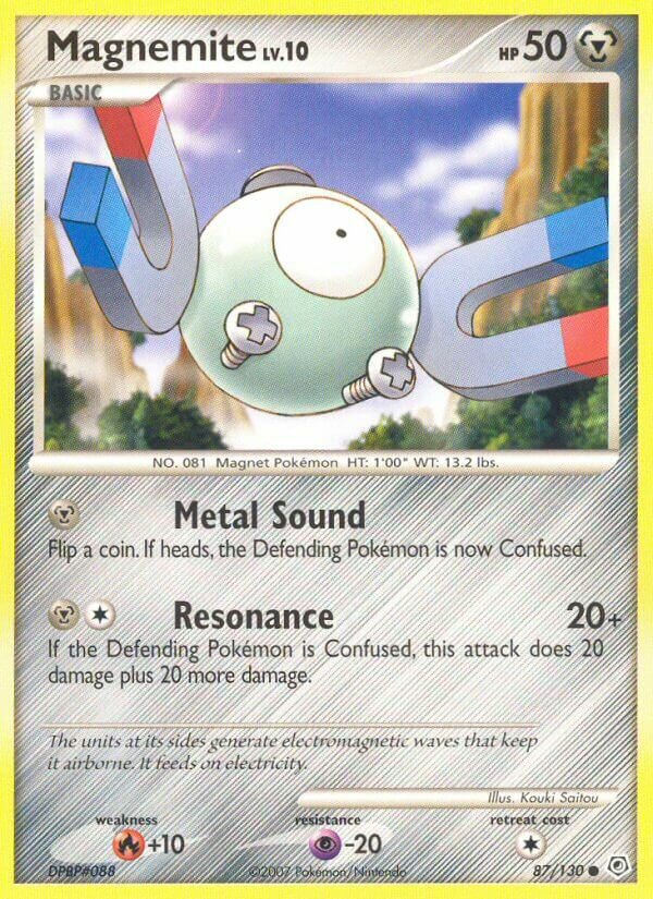 Magnemite - 87/130 - Common (Inglés MP)