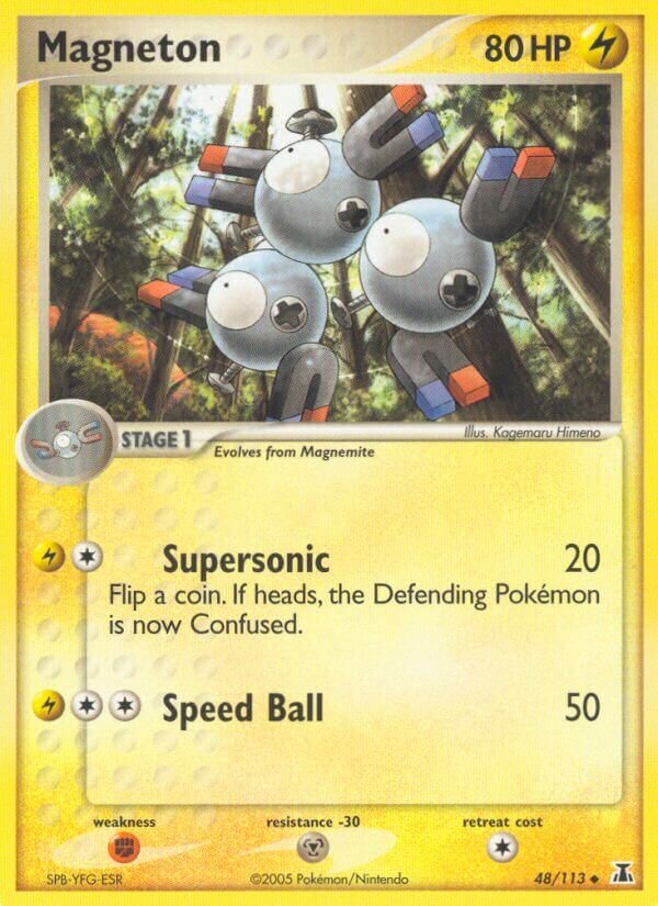 Magneton - 48/113 - Uncommon (Inglés DMG)