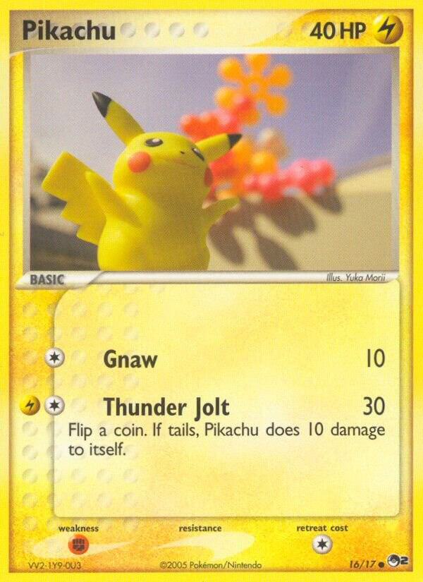 Pikachu - 16/17 - Common (Inglés NM)