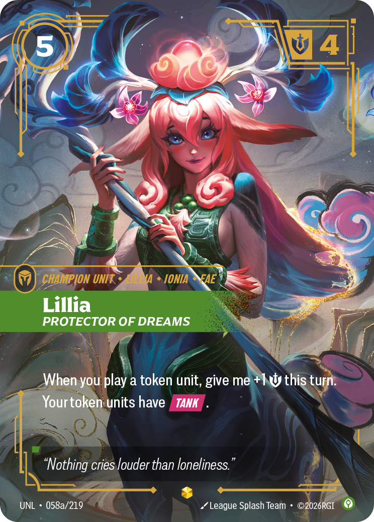 Lillia - Protector of Dreams (Alternate Art) - 58
