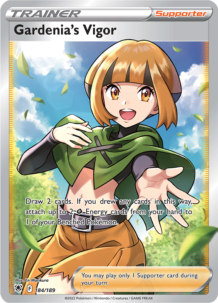 Gardenia's Vigor - 184/189 - Full Art Ultra Rare