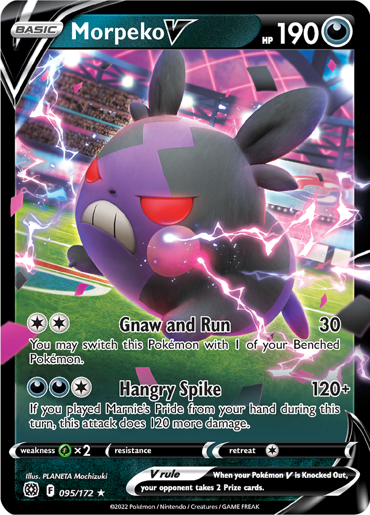 Morpeko V - 095/172 - Ultra Rare