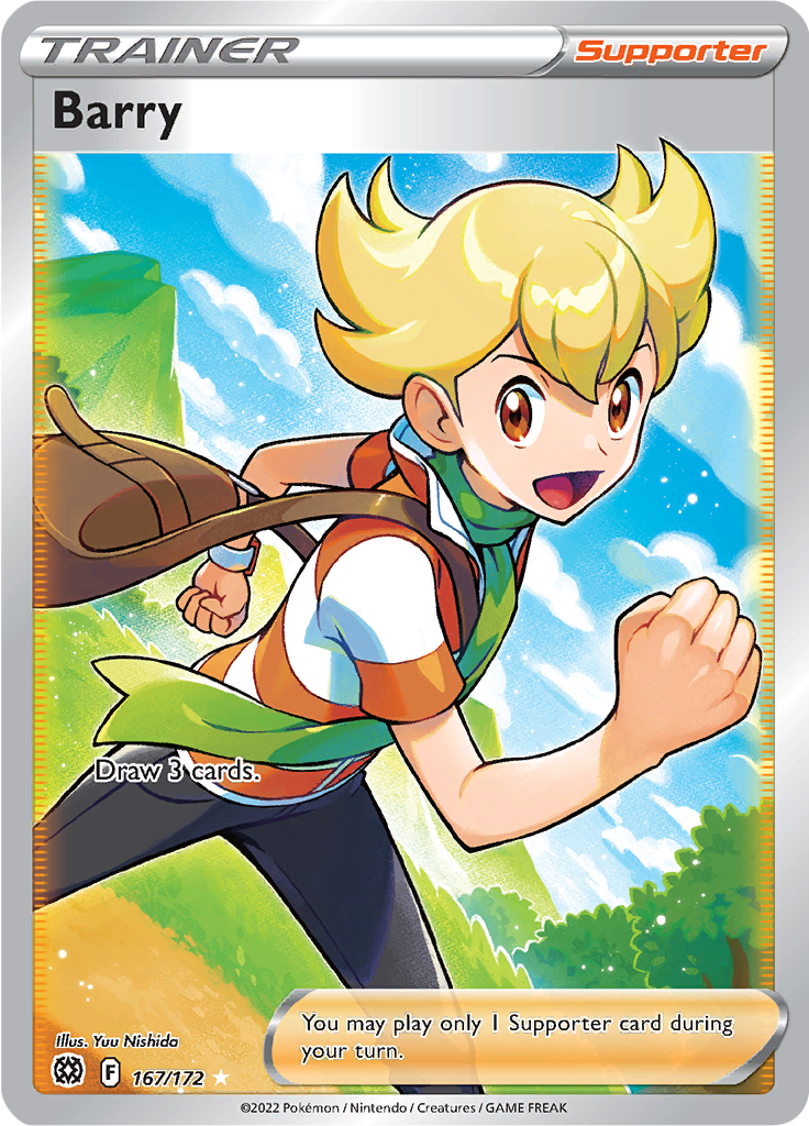 Barry - 167/172 - Full Art Ultra Rare
