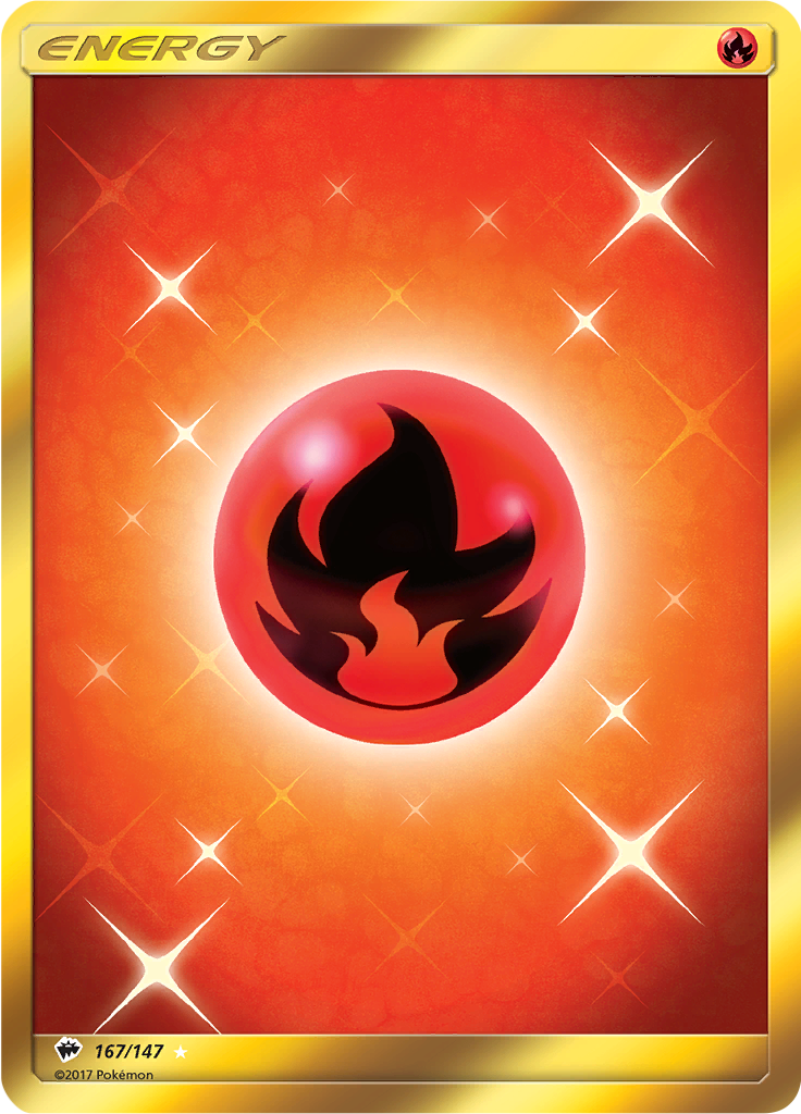 Fire Energy - 167/147 - Secret Rare